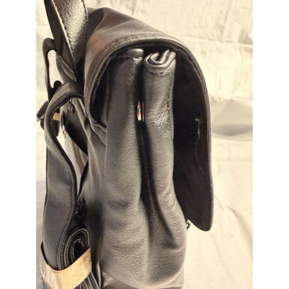 STEVE AZAR LEATHER‎ ENGINEER TECHNOLOGY BAKPACK/BAG New With Tag